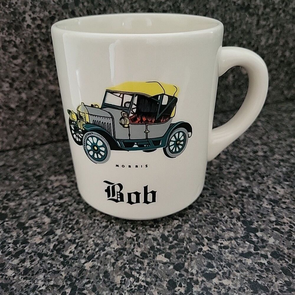 VINTAGE Mr.‎ Mugs Ceramic Morris Coffee Mug "Bob" Design Made in England